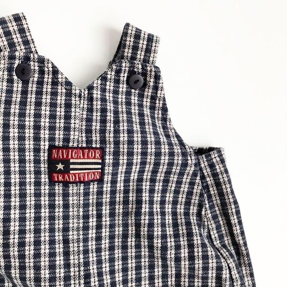 Vintage Navigator Tradition plaid jumpsuit 12m - Picture 2 of 4